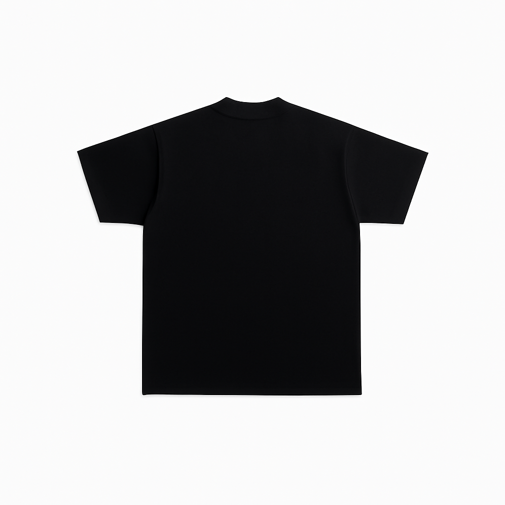 BLACK BACK SHIRT