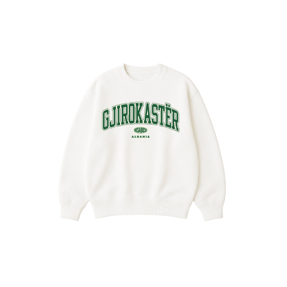 OVERSIZED GJIROKASTËR CREWNECK - Besa Besë