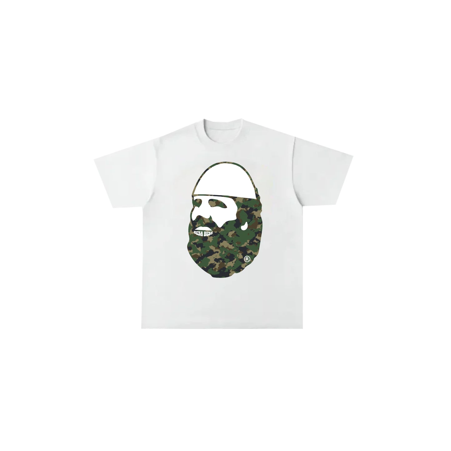ADEM JASHARI ON A WHITE T SHIRT