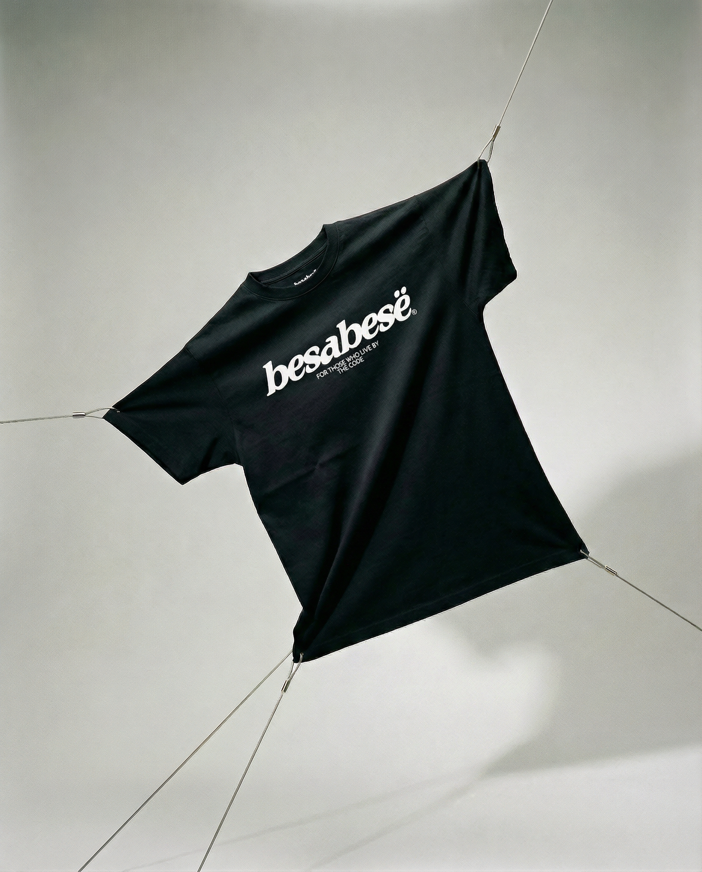 SLIM FIT SHIRT BLACK BESA BESE