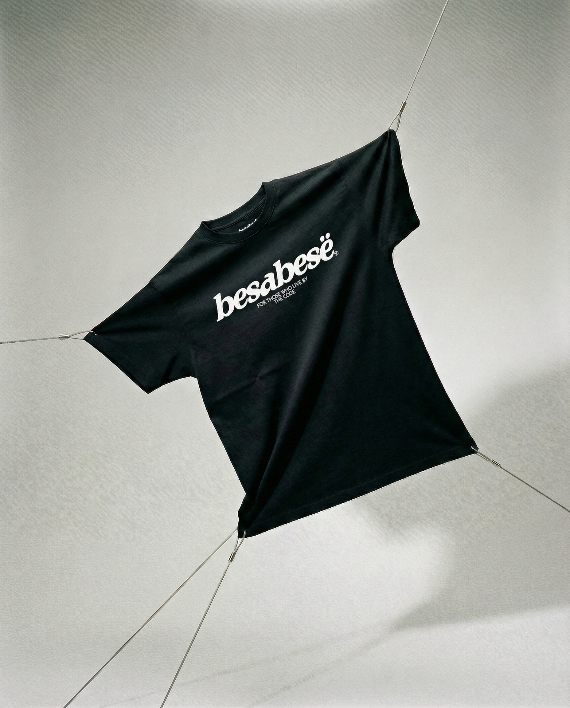 SLIM FIT SHIRT BLACK BESA BESE