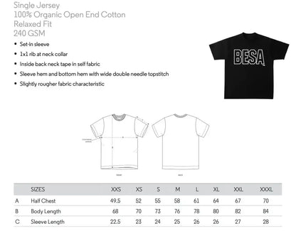 OVERSIZED TRADEMARK BESA TEE