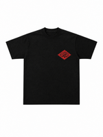 Shqiponja Oversized Blood Red Tee - Besa Besë