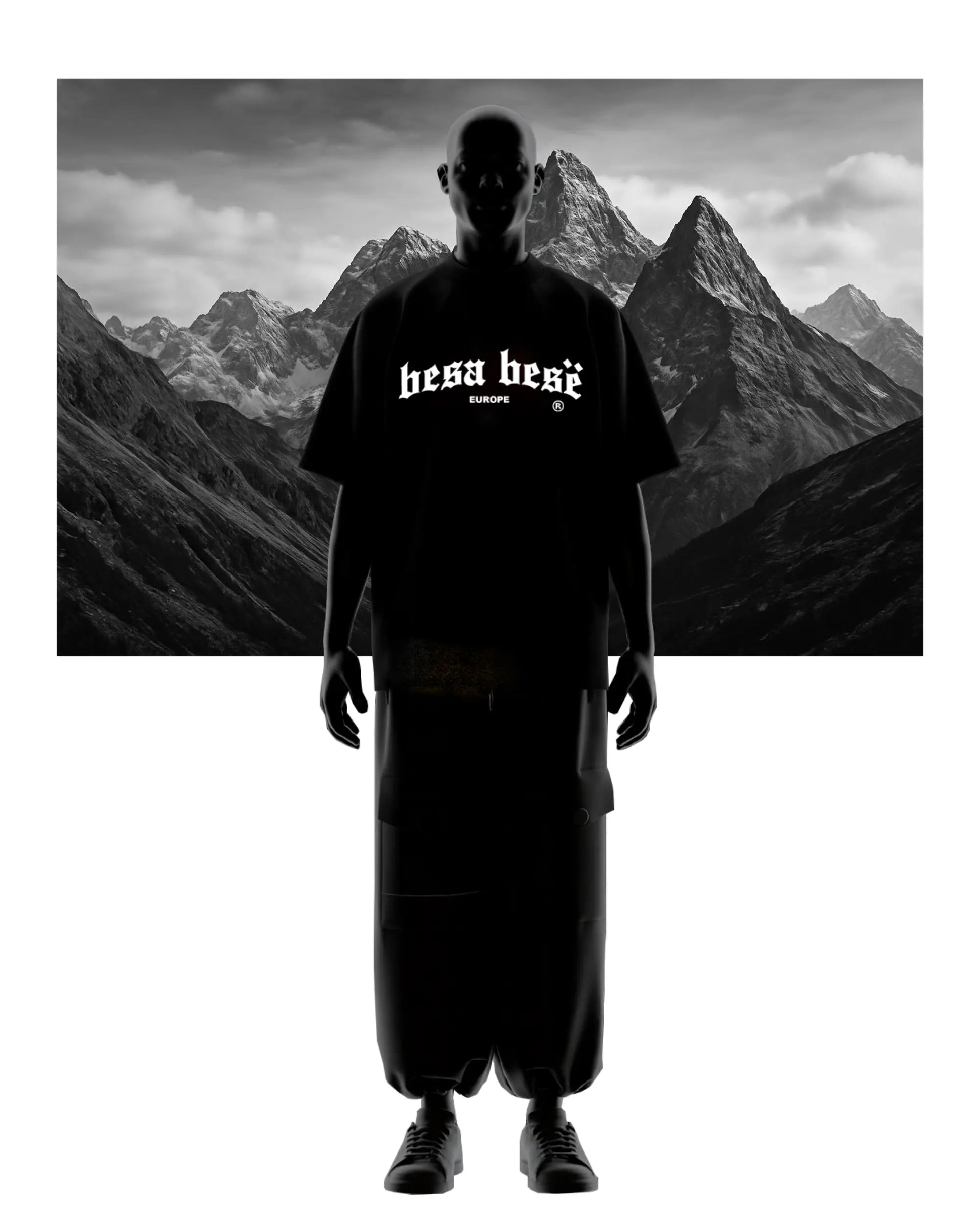SHQIPONJA OVERSIZED TEE - Besa Besë