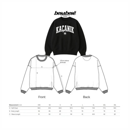 Oversized KAÇANIK Crewneck