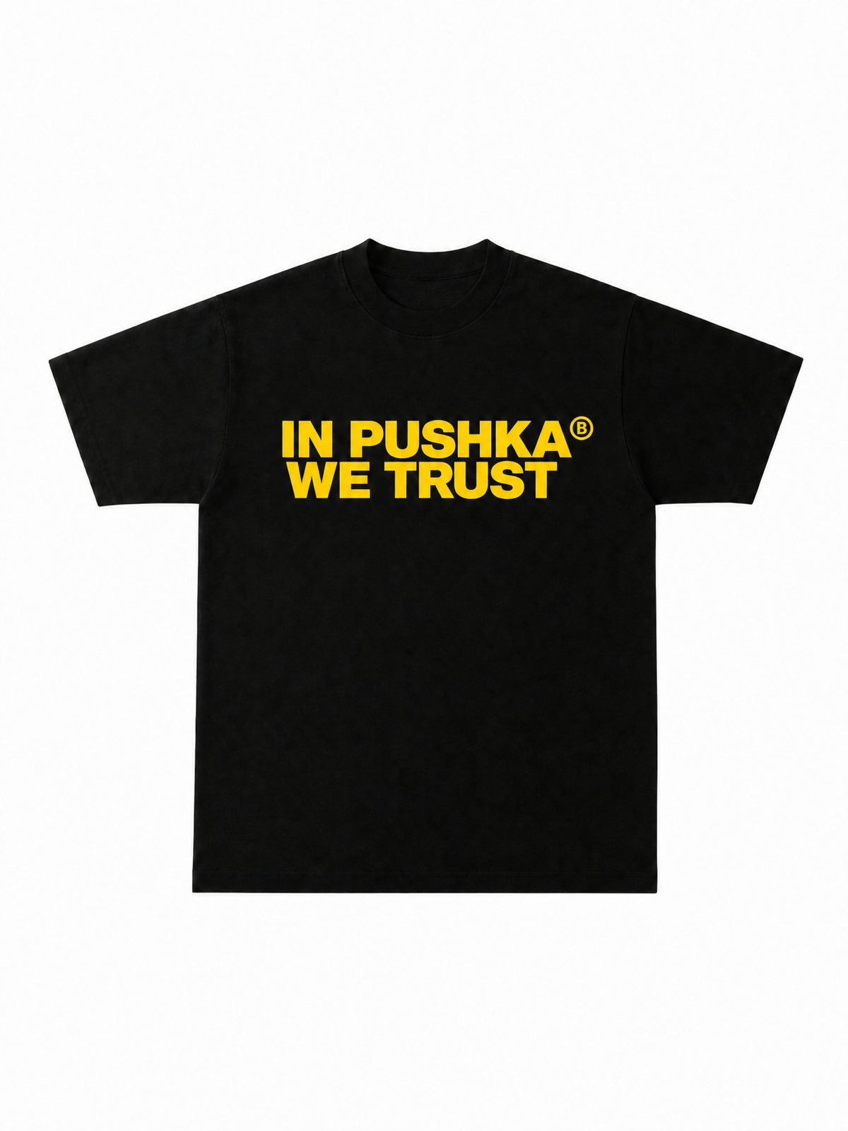 Oversized in Pushka We Trust Tee