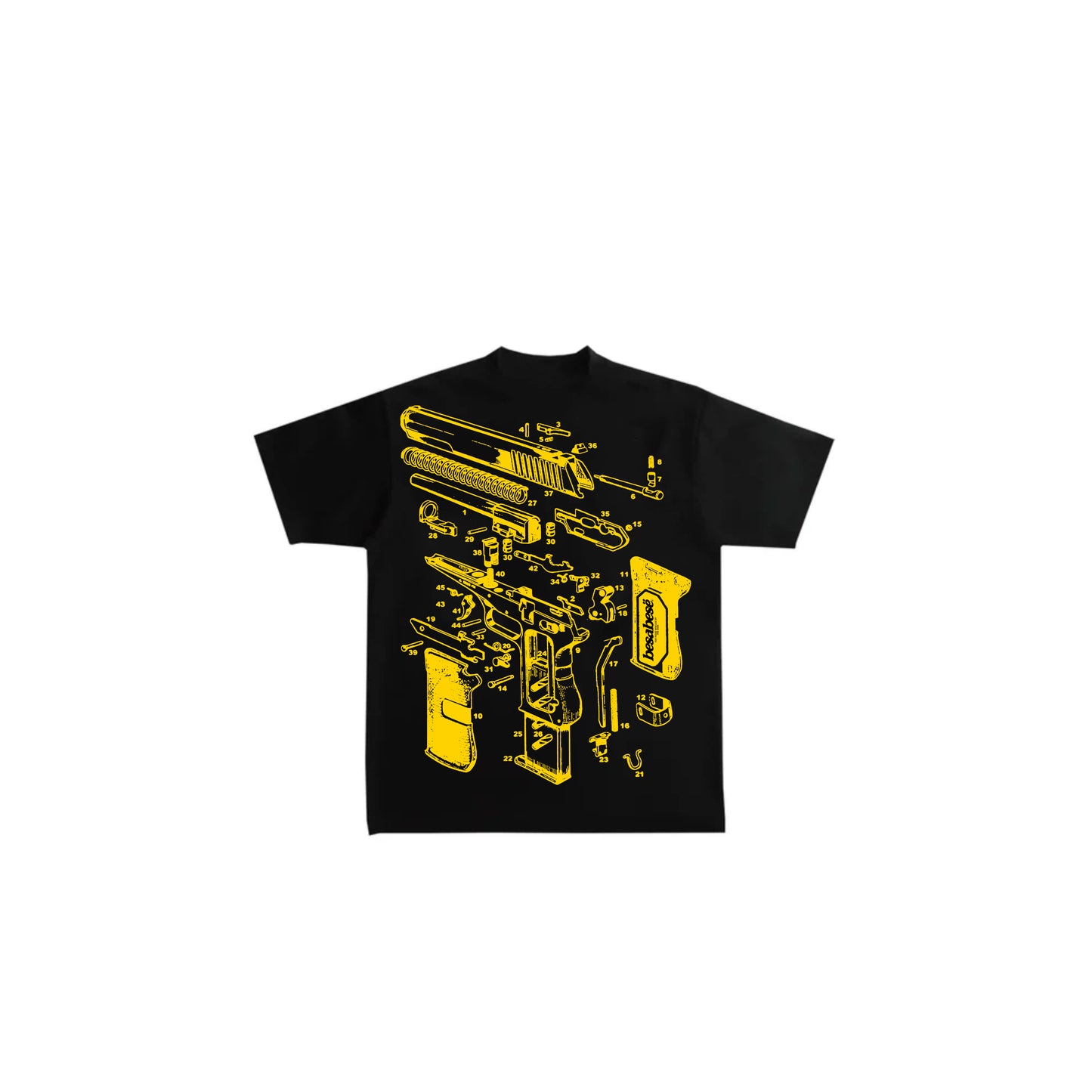 OVERSIZED IN PUSHKA "WE TRUST" TEE - Besa Besë