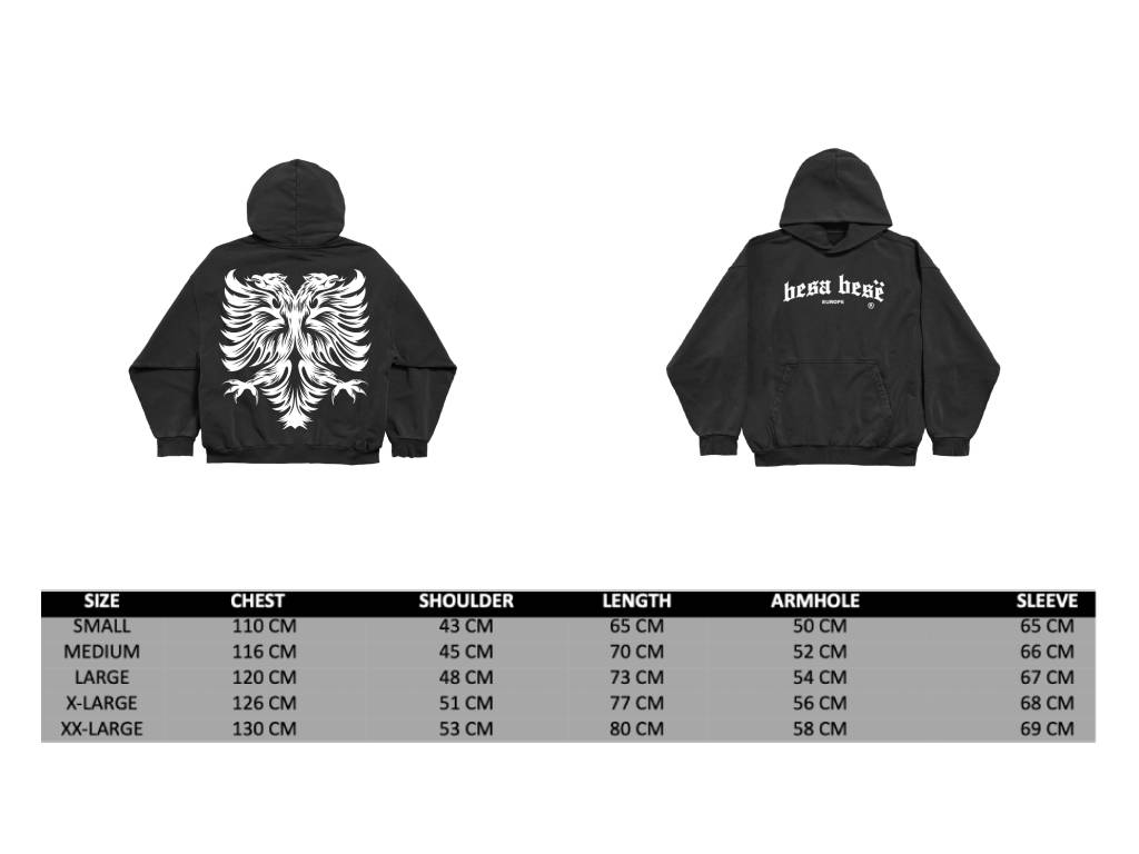 BESA BESË X SHQIPONJA HOODIE