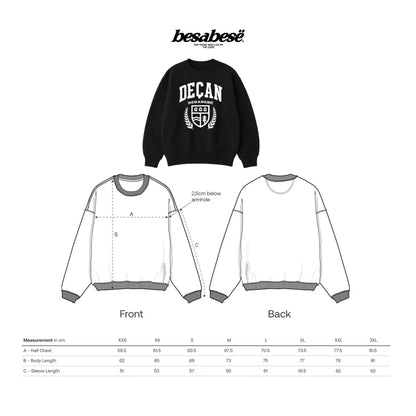 Oversized Deçan Sweatshirt