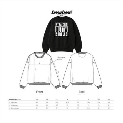 Oversized STRELLC Crewneck